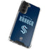 NHL Seattle Kraken Script Galaxy S21 FE Clear Case