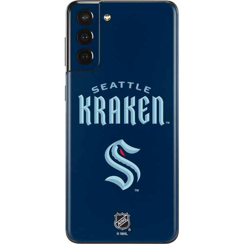 NHL Seattle Kraken Script Galaxy S21 Plus 5G Skin
