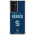 NHL Seattle Kraken Script Galaxy S21 Ultra 5G Clear Case