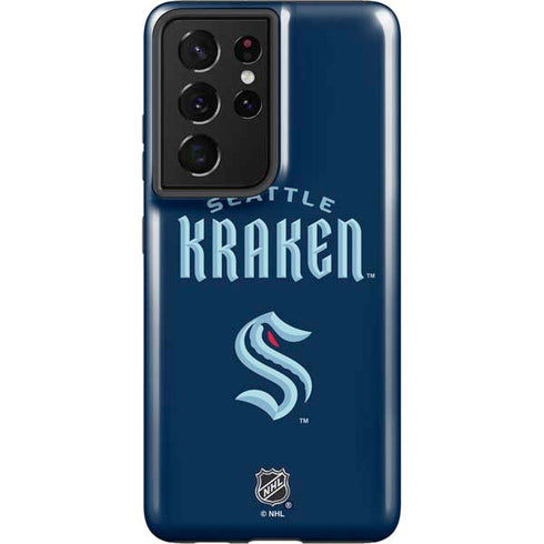 NHL Seattle Kraken Script Galaxy S21 Ultra 5G Pro Case