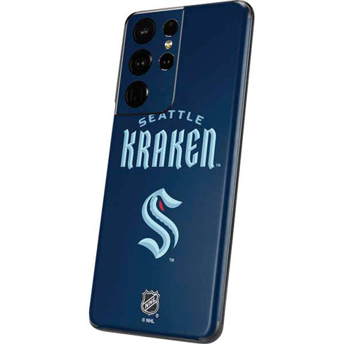 NHL Seattle Kraken Script Galaxy S21 Ultra 5G Skin