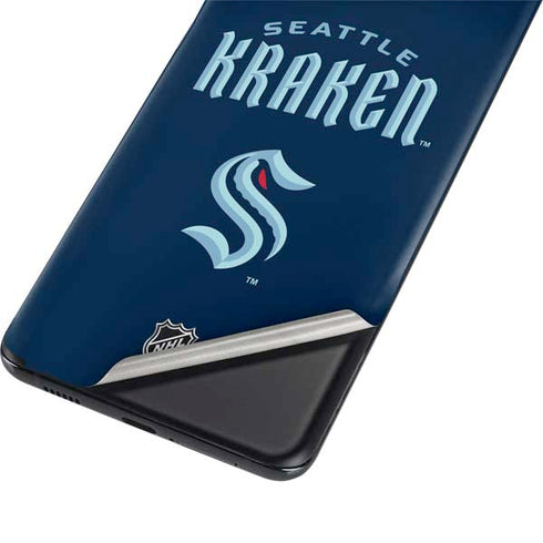 NHL Seattle Kraken Script Galaxy S21 Ultra 5G Skin