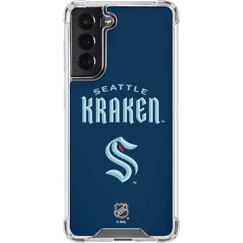 NHL Seattle Kraken Script Galaxy S22 Clear Case
