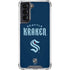 NHL Seattle Kraken Script Galaxy S22 Clear Case