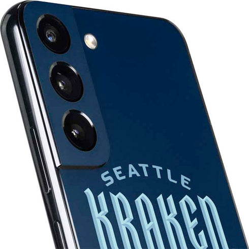 NHL Seattle Kraken Script Galaxy S22 Plus Skin