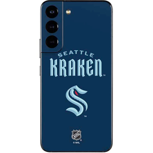 NHL Seattle Kraken Script Galaxy S22 Skin