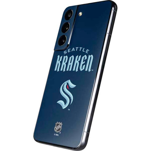 NHL Seattle Kraken Script Galaxy S22 Skin