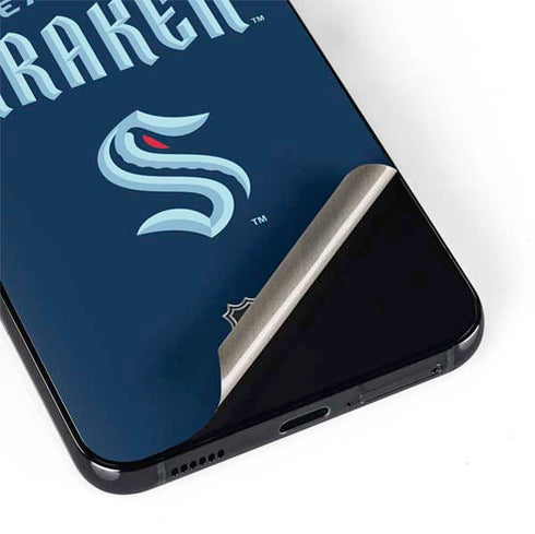 NHL Seattle Kraken Script Galaxy S22 Skin