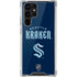 NHL Seattle Kraken Script Galaxy S22 Ultra Clear Case