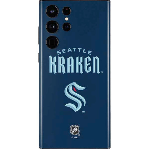 NHL Seattle Kraken Script Galaxy S22 Ultra Skin