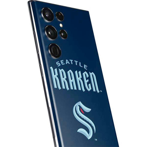 NHL Seattle Kraken Script Galaxy S22 Ultra Skin
