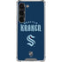 NHL Seattle Kraken Script Galaxy S23 Clear Case