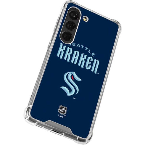NHL Seattle Kraken Script Galaxy S23 Clear Case
