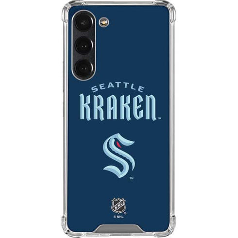 NHL Seattle Kraken Script Galaxy S23 Plus Clear Case