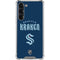 NHL Seattle Kraken Script Galaxy S23 Plus Clear Case