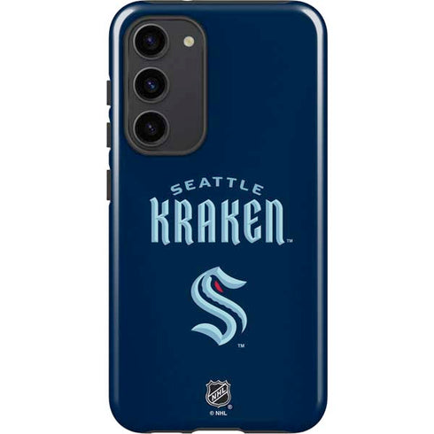 NHL Seattle Kraken Script Galaxy S23 Plus Pro Case