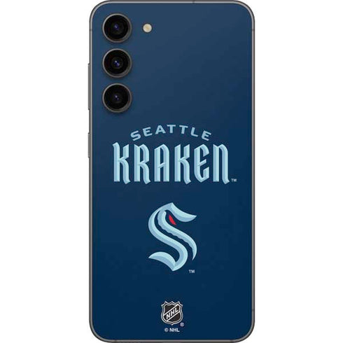 NHL Seattle Kraken Script Galaxy S23 Plus Skin