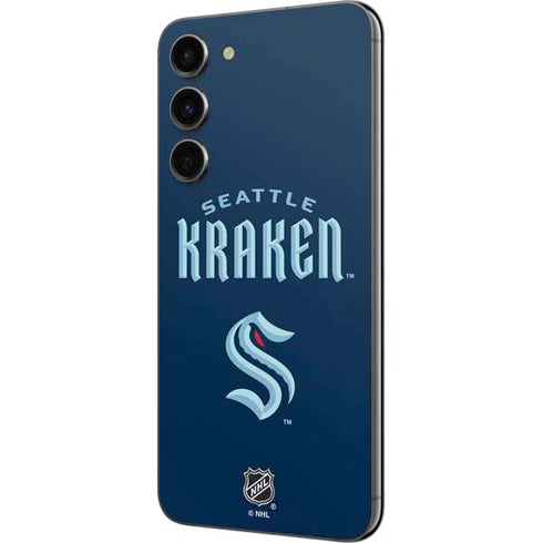NHL Seattle Kraken Script Galaxy S23 Plus Skin