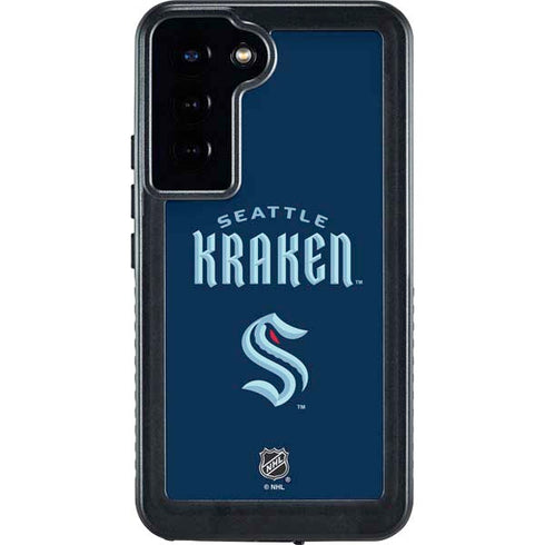NHL Seattle Kraken Script Galaxy S23 Plus Waterproof Case