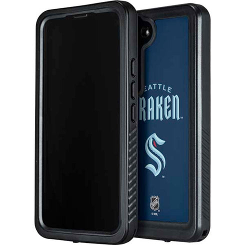 NHL Seattle Kraken Script Galaxy S23 Plus Waterproof Case