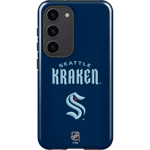 NHL Seattle Kraken Script Galaxy S23 Pro Case