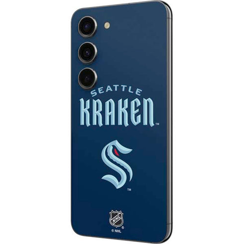 NHL Seattle Kraken Script Galaxy S23 Skin