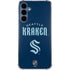 NHL Seattle Kraken Script Galaxy S24 Clear Case