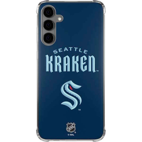 NHL Seattle Kraken Script Galaxy S24 Plus Clear Case