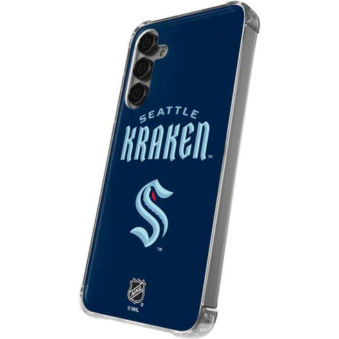 NHL Seattle Kraken Script Galaxy S24 Plus Clear Case