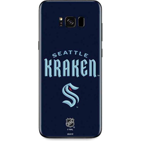 NHL Seattle Kraken Script Galaxy S8 Plus Skin