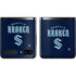 NHL Seattle Kraken Script Galaxy Z Flip Skin