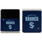 NHL Seattle Kraken Script Galaxy Z Flip3 5G Skin