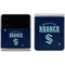 NHL Seattle Kraken Script Galaxy Z Flip4 5G Skin
