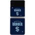 NHL Seattle Kraken Script Galaxy Z Flip4 5G Skin