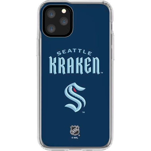 NHL Seattle Kraken Script iPhone 11 Pro Clear Case