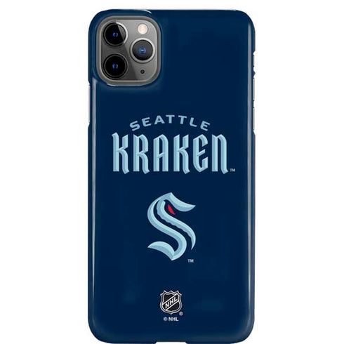NHL Seattle Kraken Script iPhone 11 Pro Max Lite Case