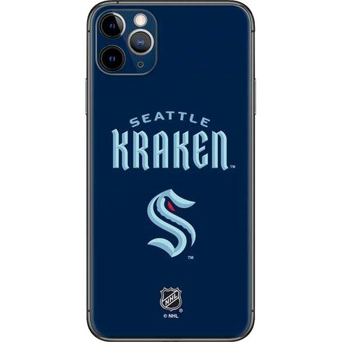 NHL Seattle Kraken Script iPhone 11 Pro Max Skin