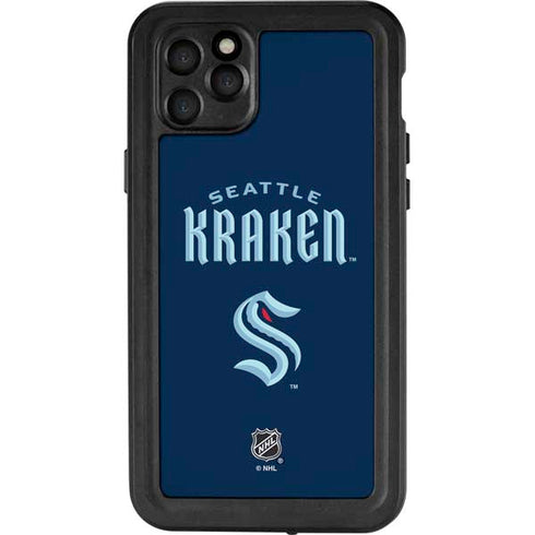 NHL Seattle Kraken Script iPhone 11 Pro Max Waterproof Case