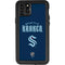 NHL Seattle Kraken Script iPhone 11 Pro Max Waterproof Case