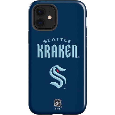 NHL Seattle Kraken Script iPhone 12 Impact Case