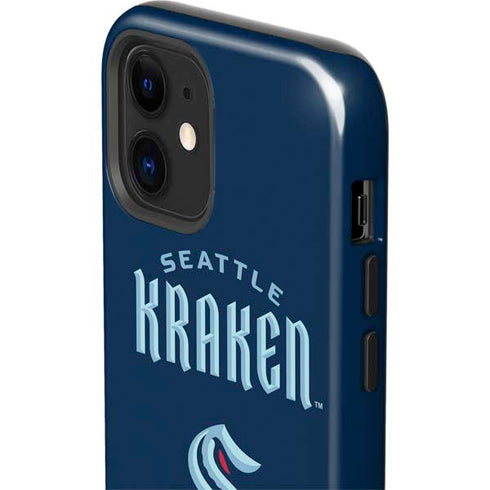 NHL Seattle Kraken Script iPhone 12 Impact Case