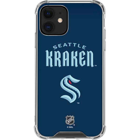 NHL Seattle Kraken Script iPhone 12 Mini Clear Case