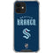 NHL Seattle Kraken Script iPhone 12 Mini Clear Case