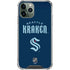 NHL Seattle Kraken Script iPhone 12 Pro Clear Case