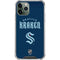 NHL Seattle Kraken Script iPhone 12 Pro Max Clear Case