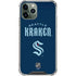 NHL Seattle Kraken Script iPhone 12 Pro Max Clear Case