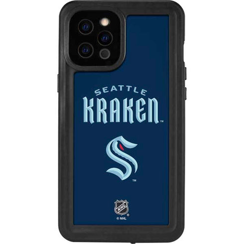 NHL Seattle Kraken Script iPhone 12 Pro Max Waterproof Case