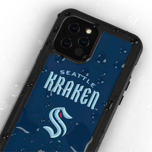 NHL Seattle Kraken Script iPhone 12 Pro Max Waterproof Case