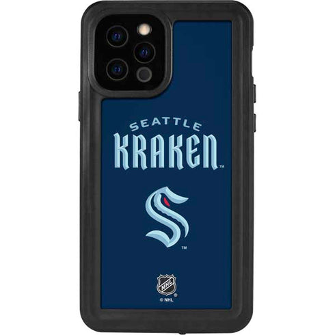 NHL Seattle Kraken Script iPhone 12 Pro Waterproof Case