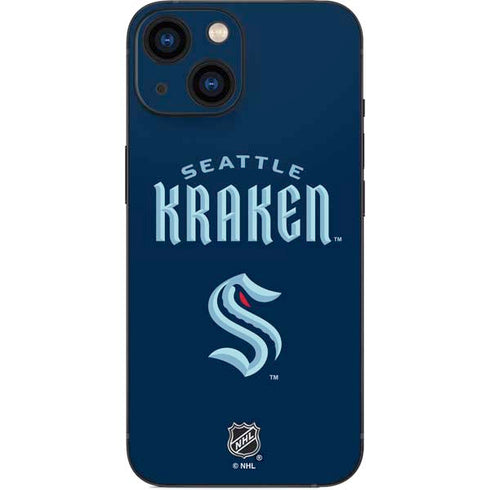 NHL Seattle Kraken Script iPhone 13 Mini Skin